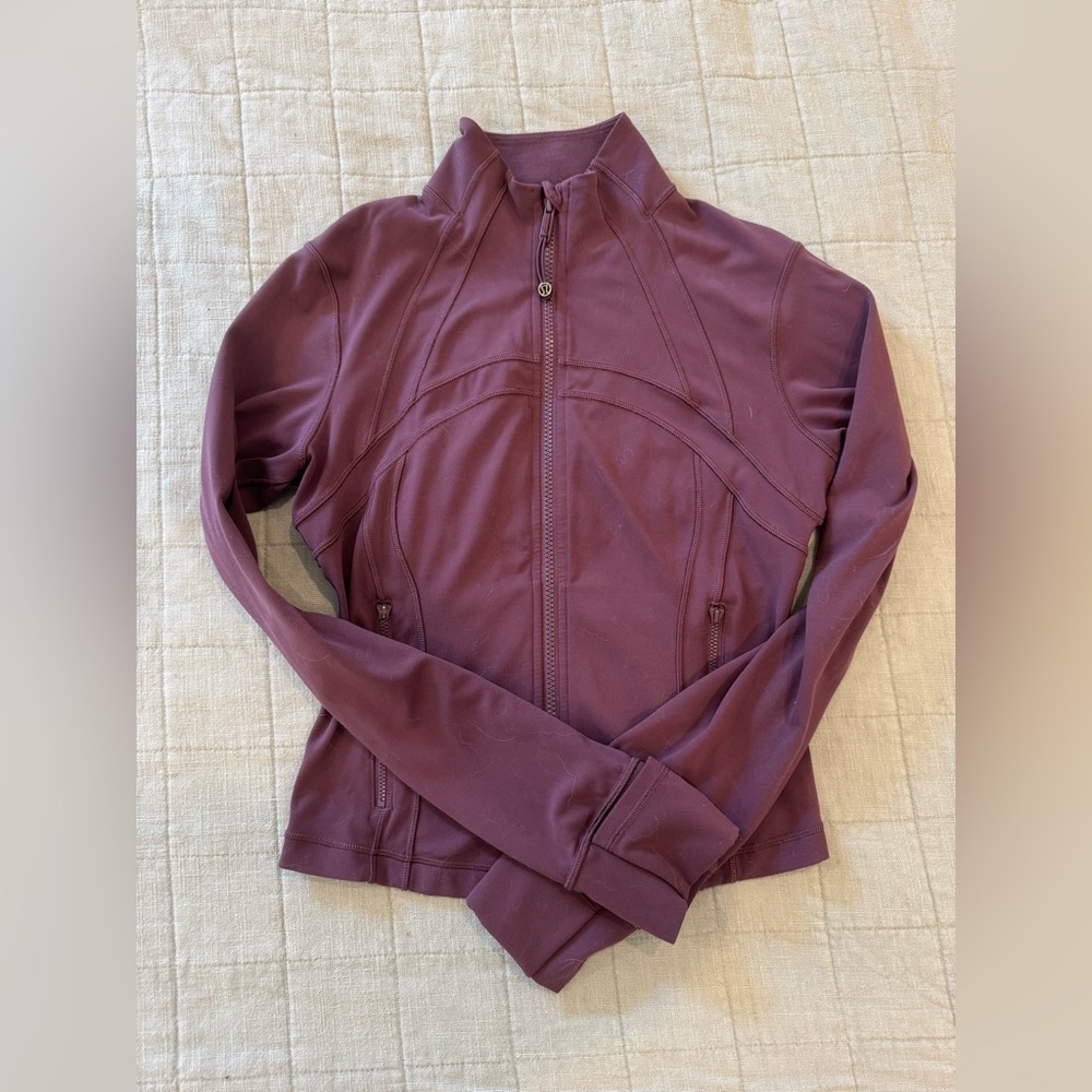 Lululemon Define Jacket Nulu Purple size 6
